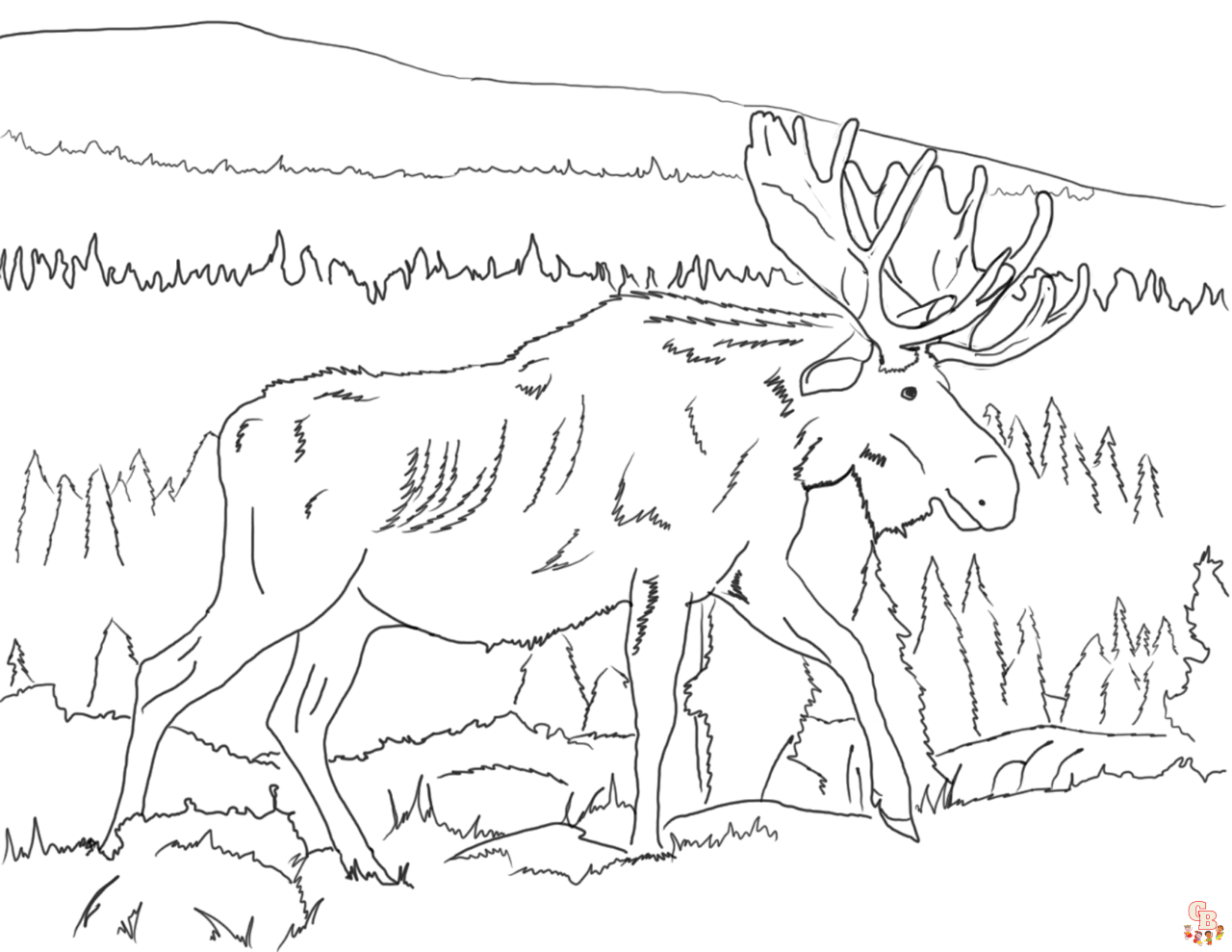 Hunting Coloring Pages 2