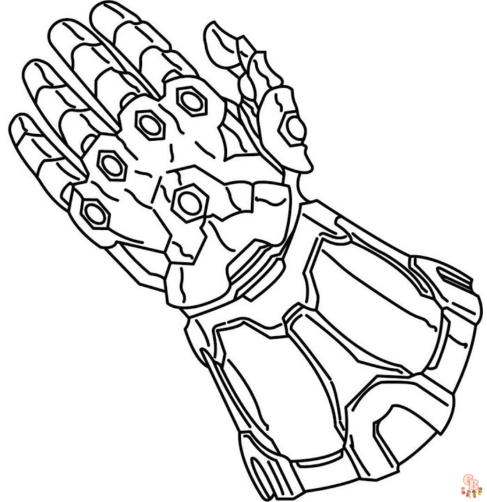 Infinity War Coloring Pages 1