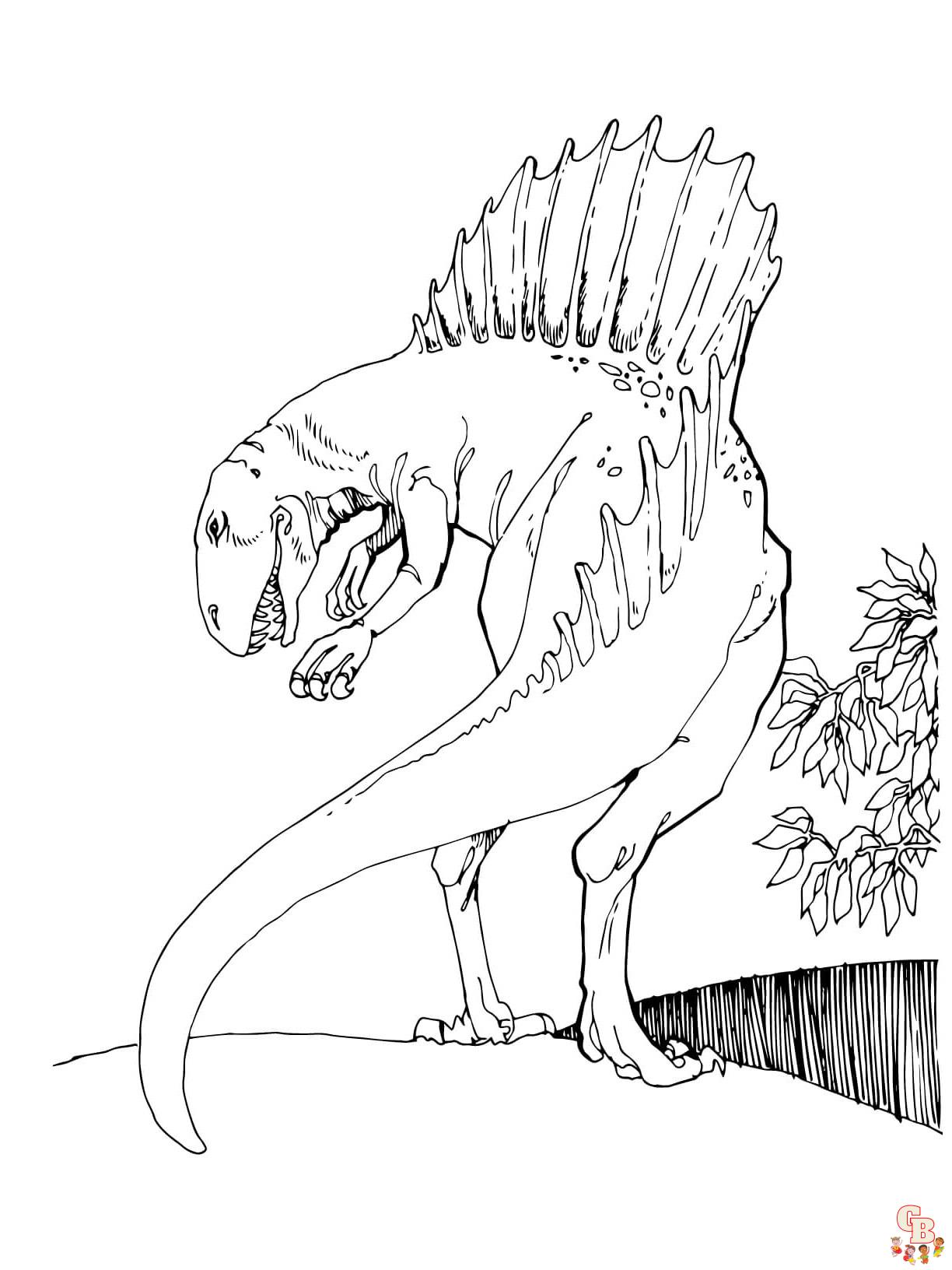 Jurassic Park coloring pages 2