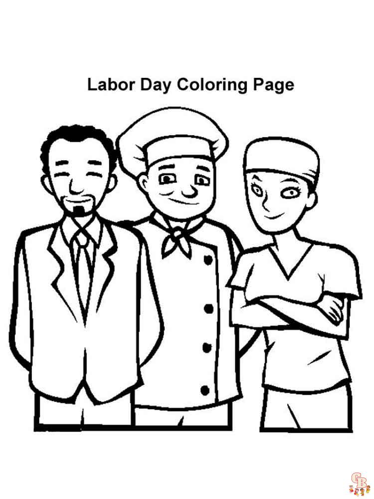 Labor Day coloring pages 8