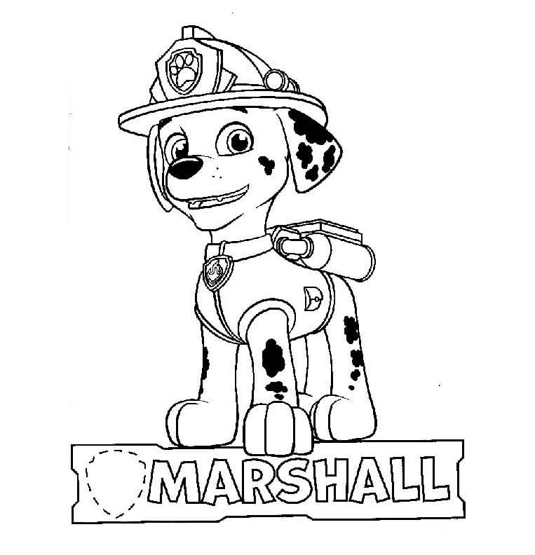 Marshall Coloring Pages 6