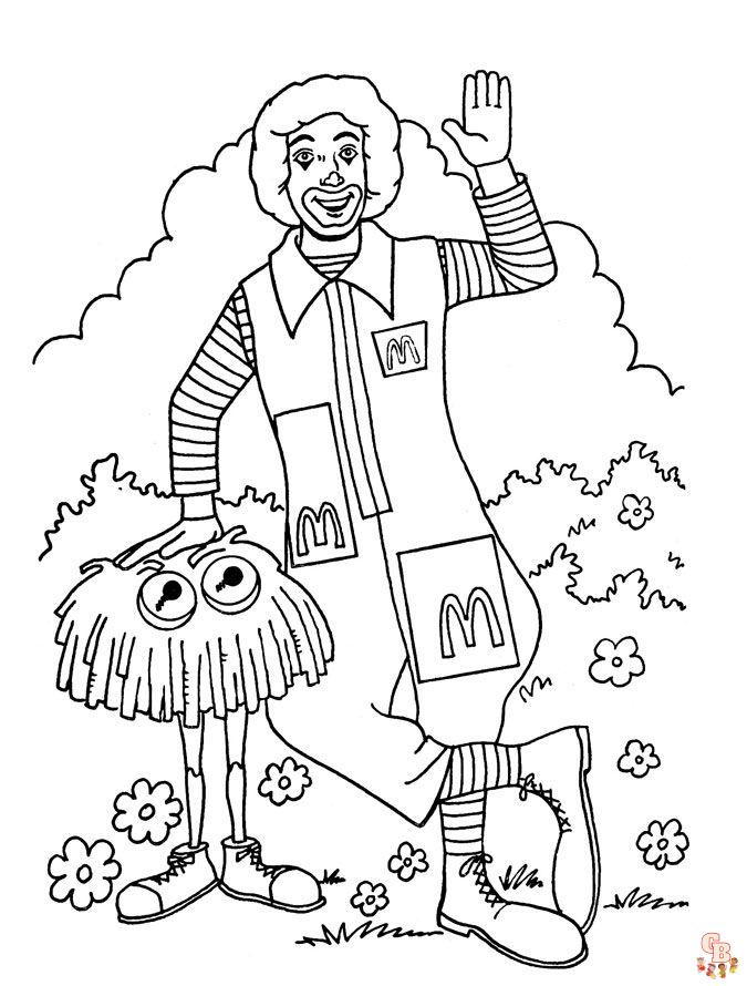 McDonald Coloring Pages 1