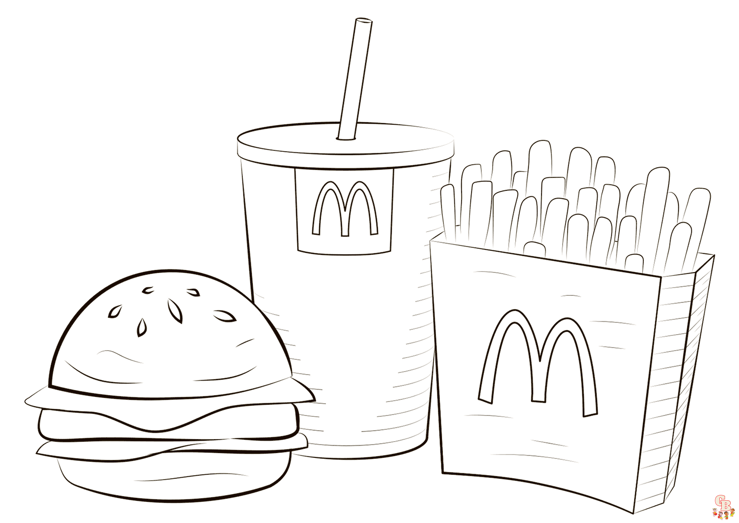 McDonald Coloring Pages 1