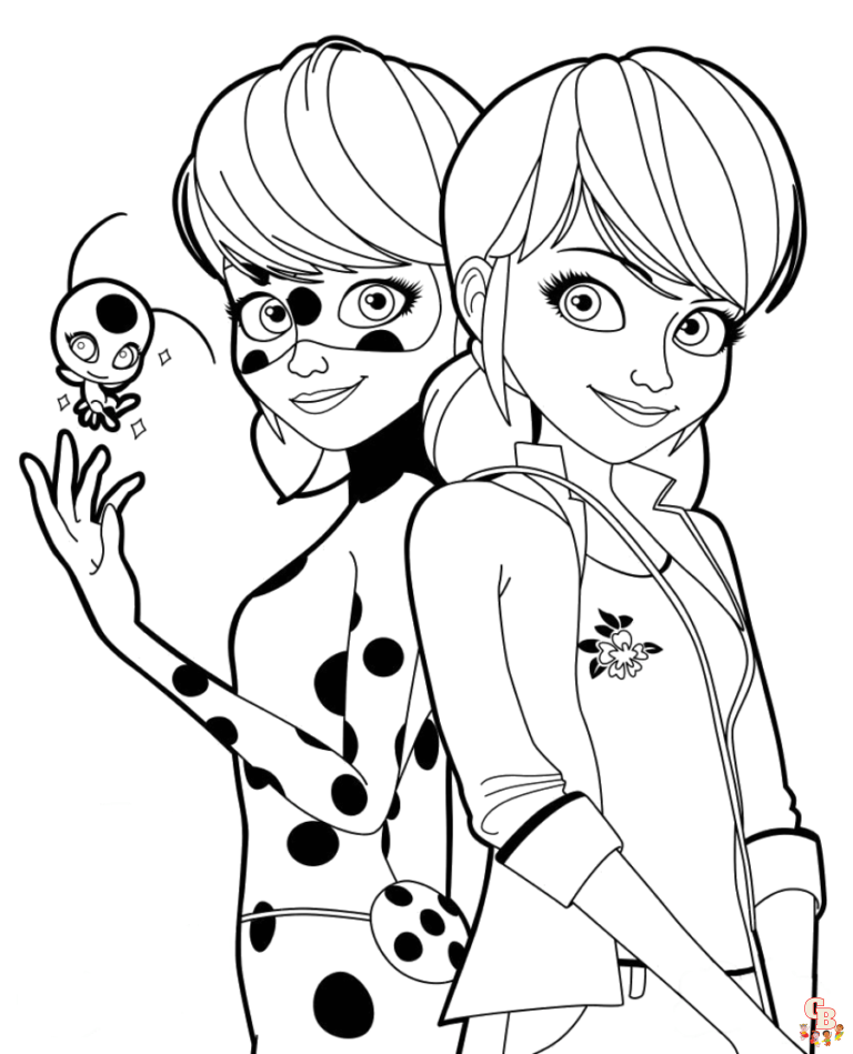 Miraculous Coloring Pages 3