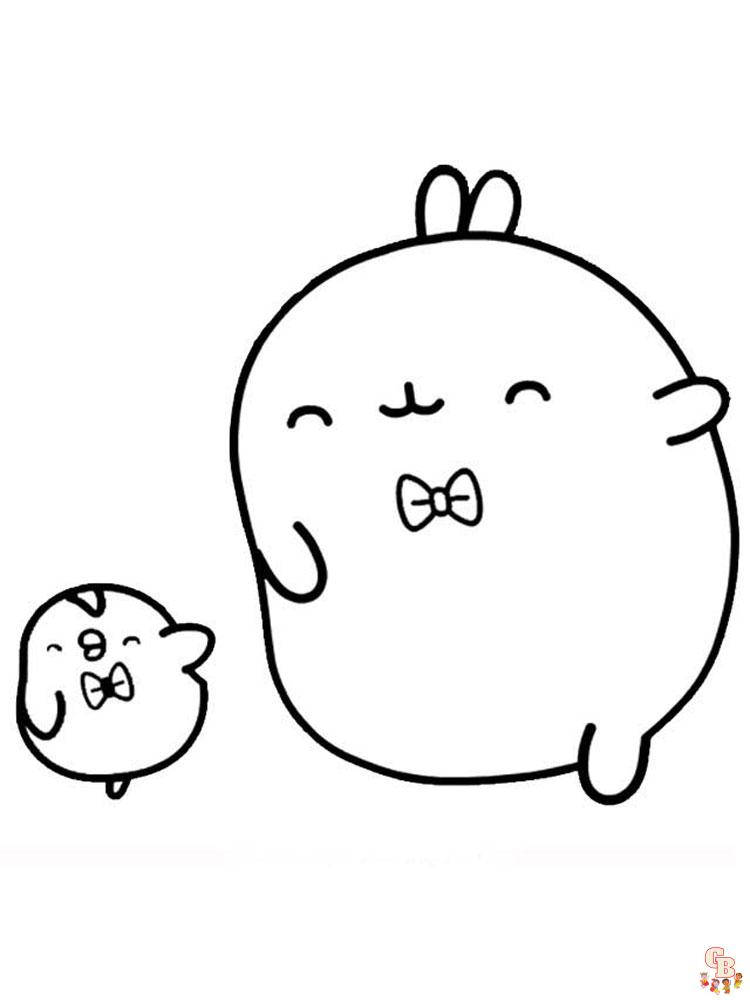 Molang Coloring Pages 10