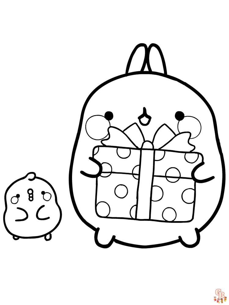 Molang Coloring Pages 11