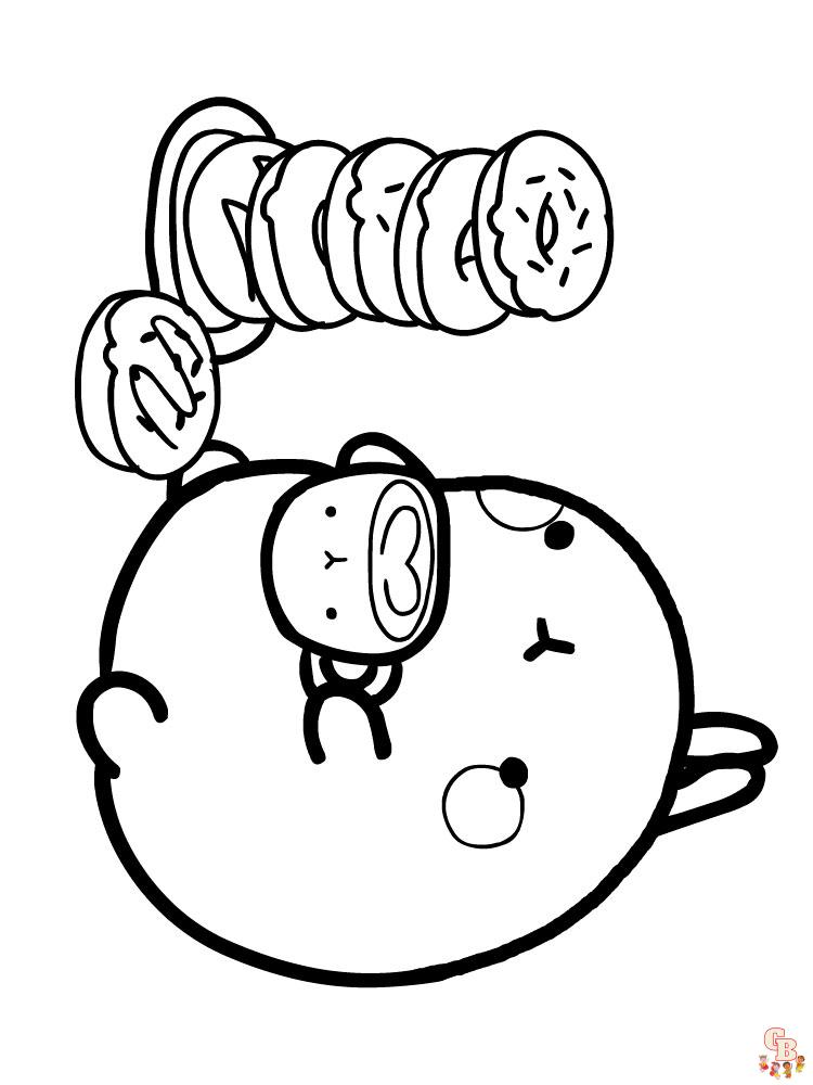 Molang Coloring Pages 12