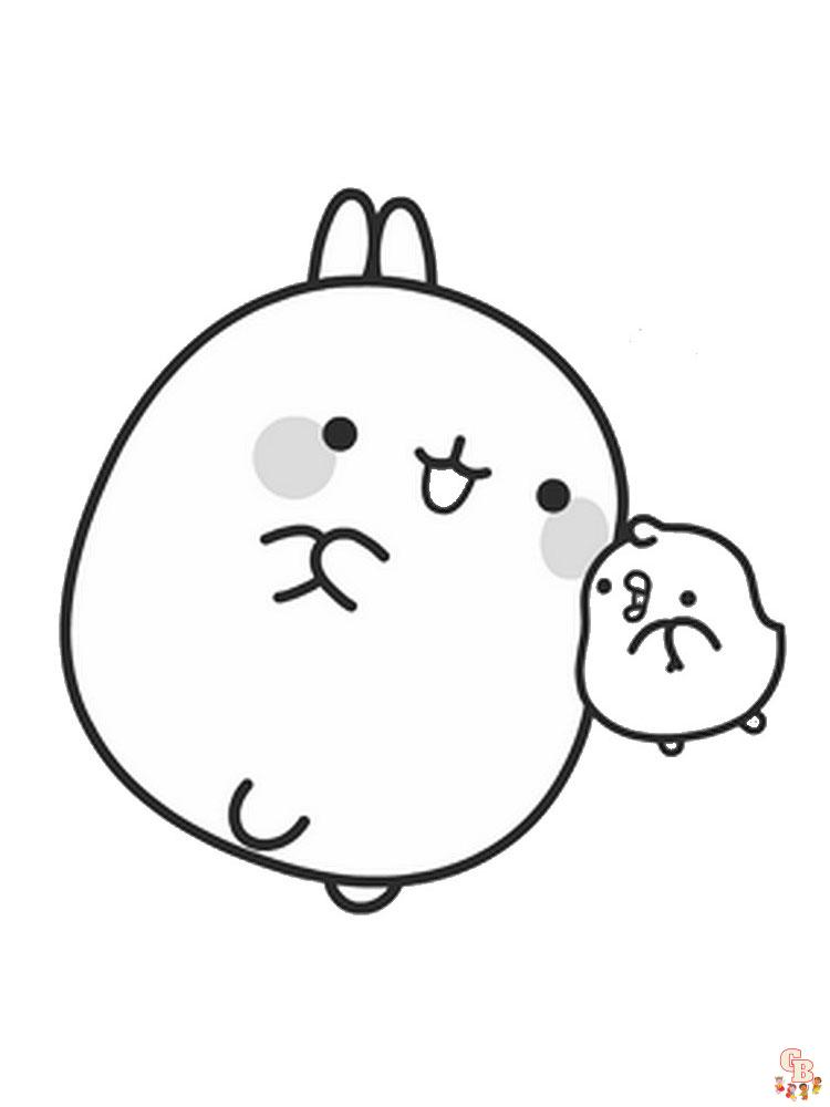 Molang Coloring Pages 13