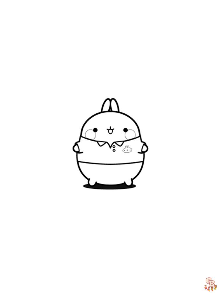 Molang Coloring Pages 3