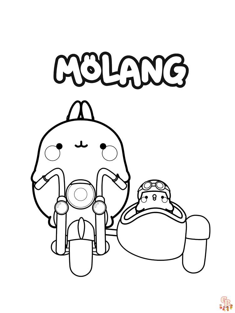 Molang Coloring Pages 4