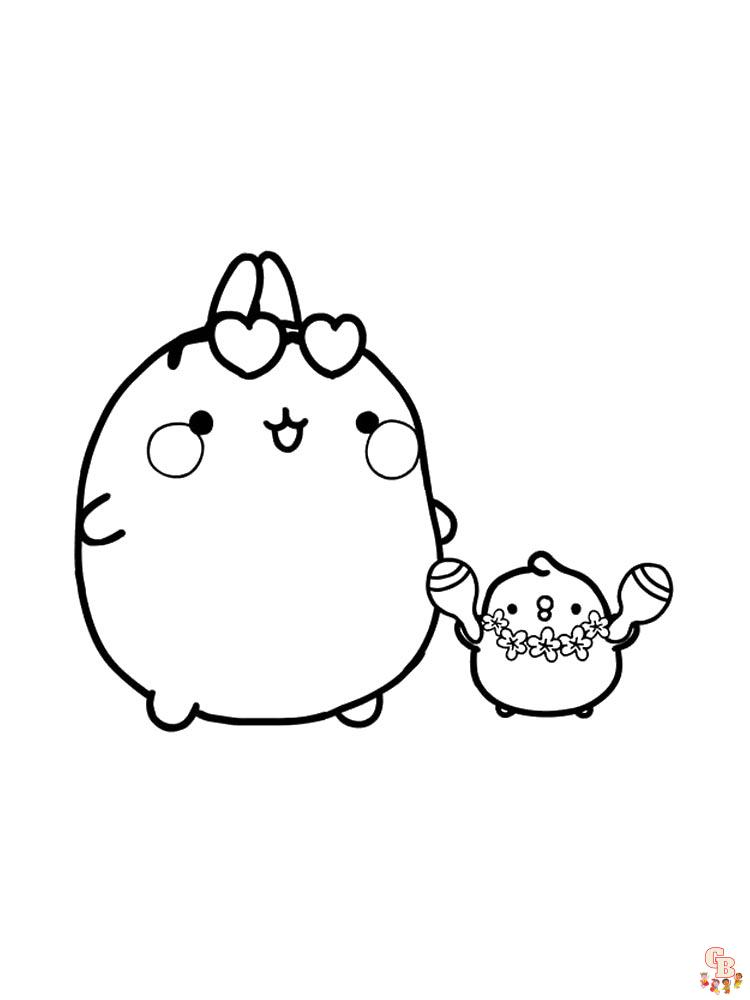 Molang Coloring Pages 6