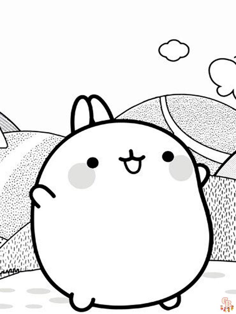 Molang Coloring Pages 8