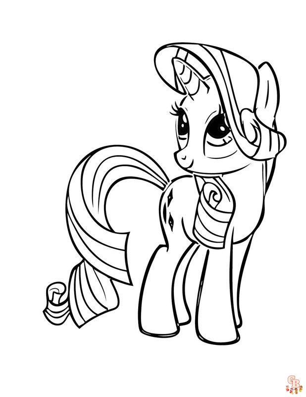 My Little Pony Rarity Coloring Pages13