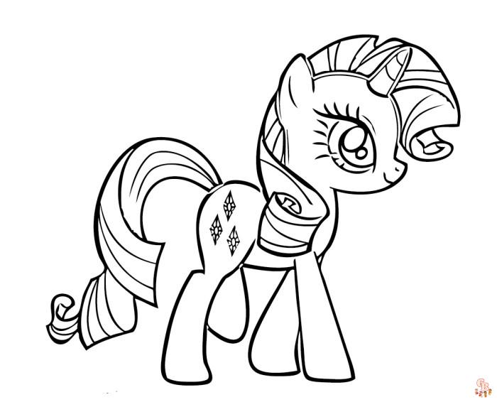 My Little Pony Rarity Coloring Pages14