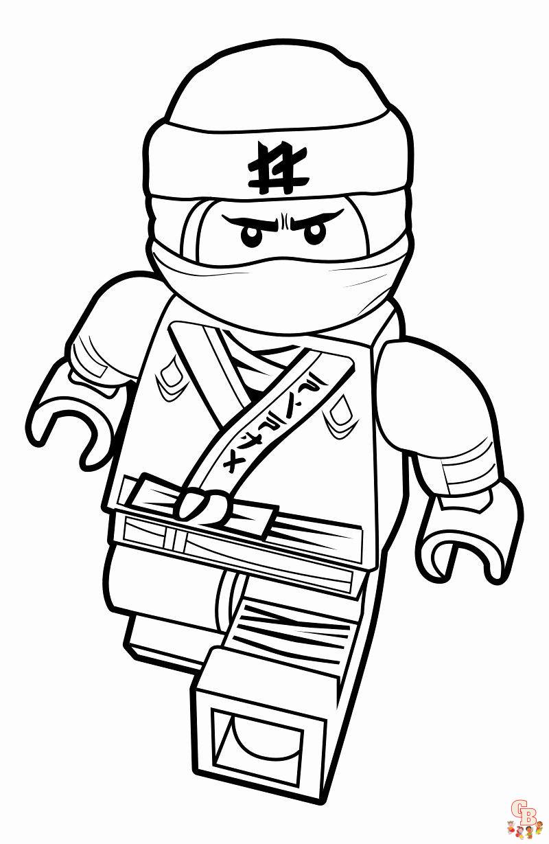 Ninjago Lloyd Coloring Pages 2