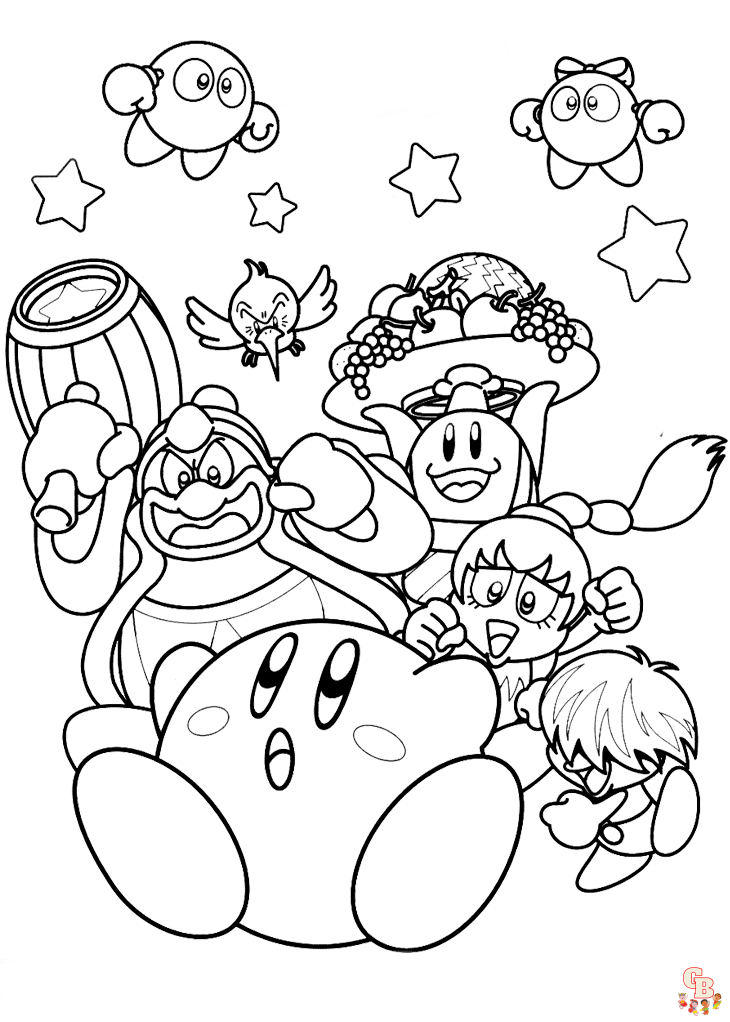 Nintendo Coloring Pages 1