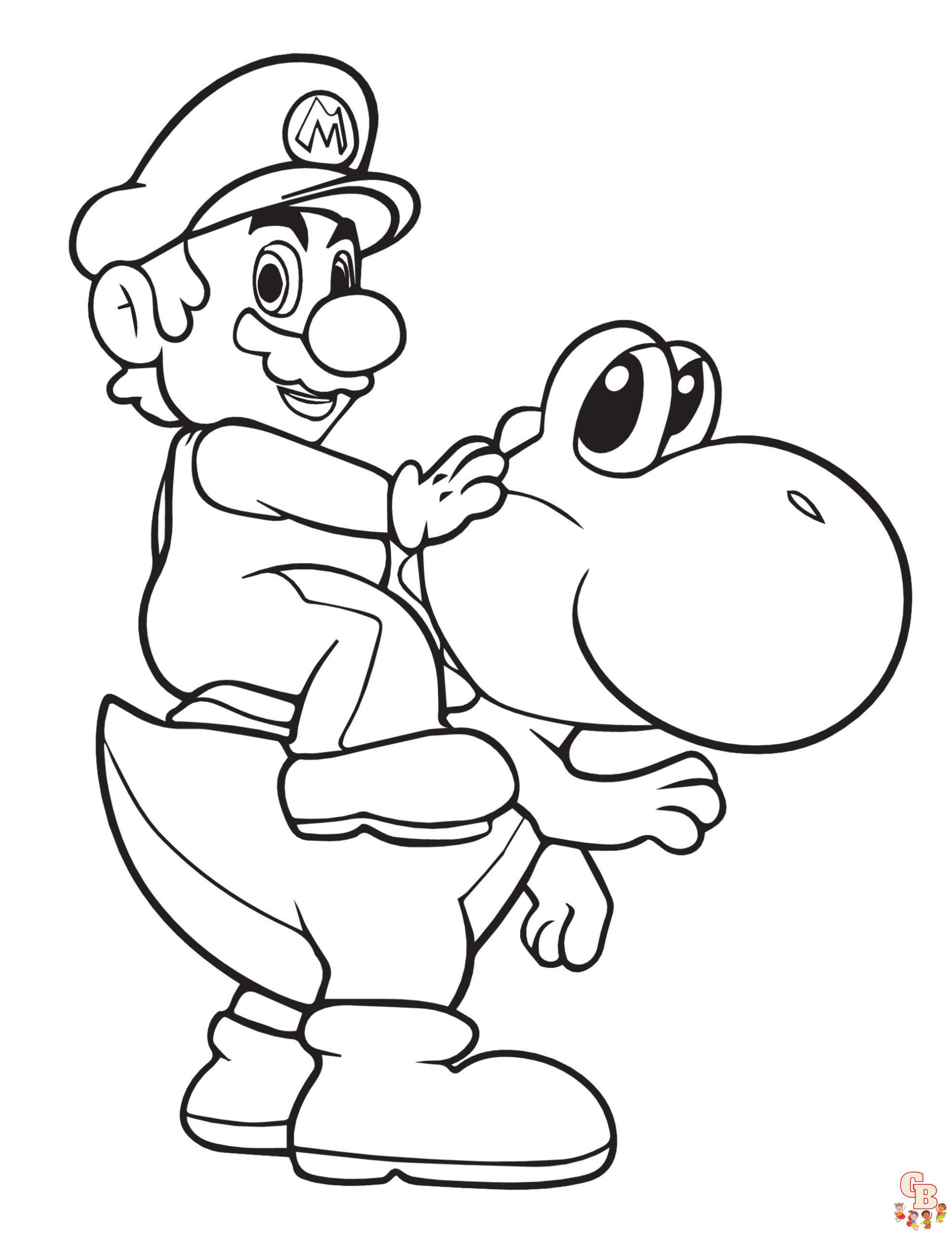 Nintendo Coloring Pages 2