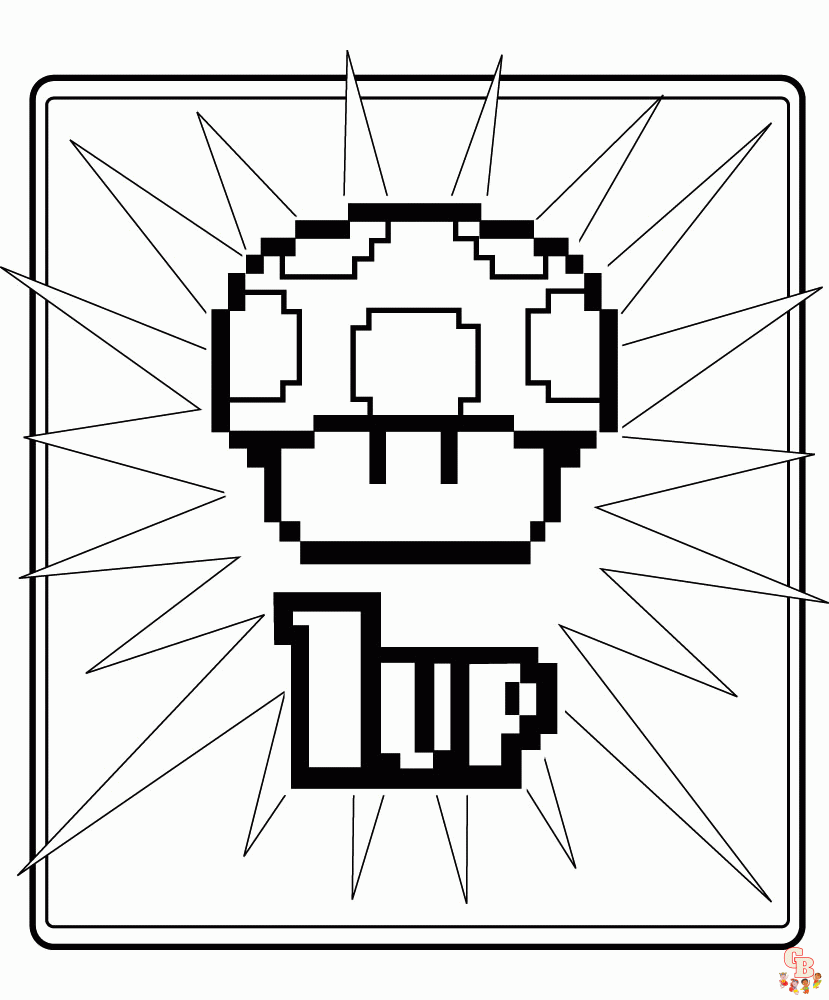 Nintendo Coloring Pages 2