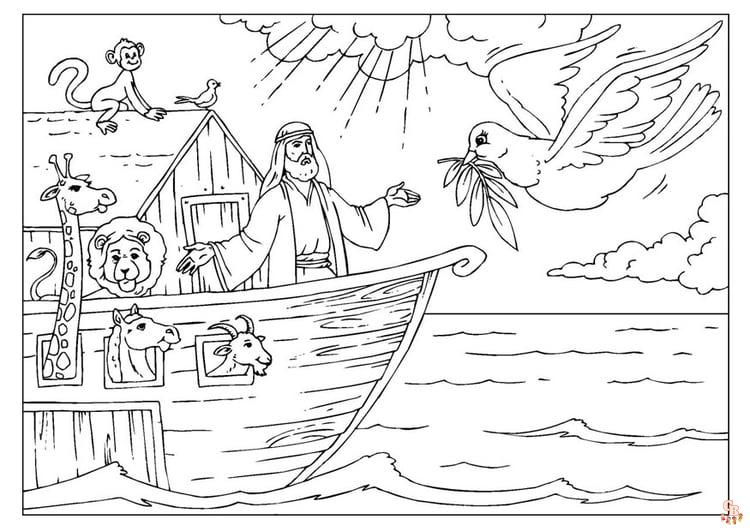 Noahs Ark Coloring Pages 5