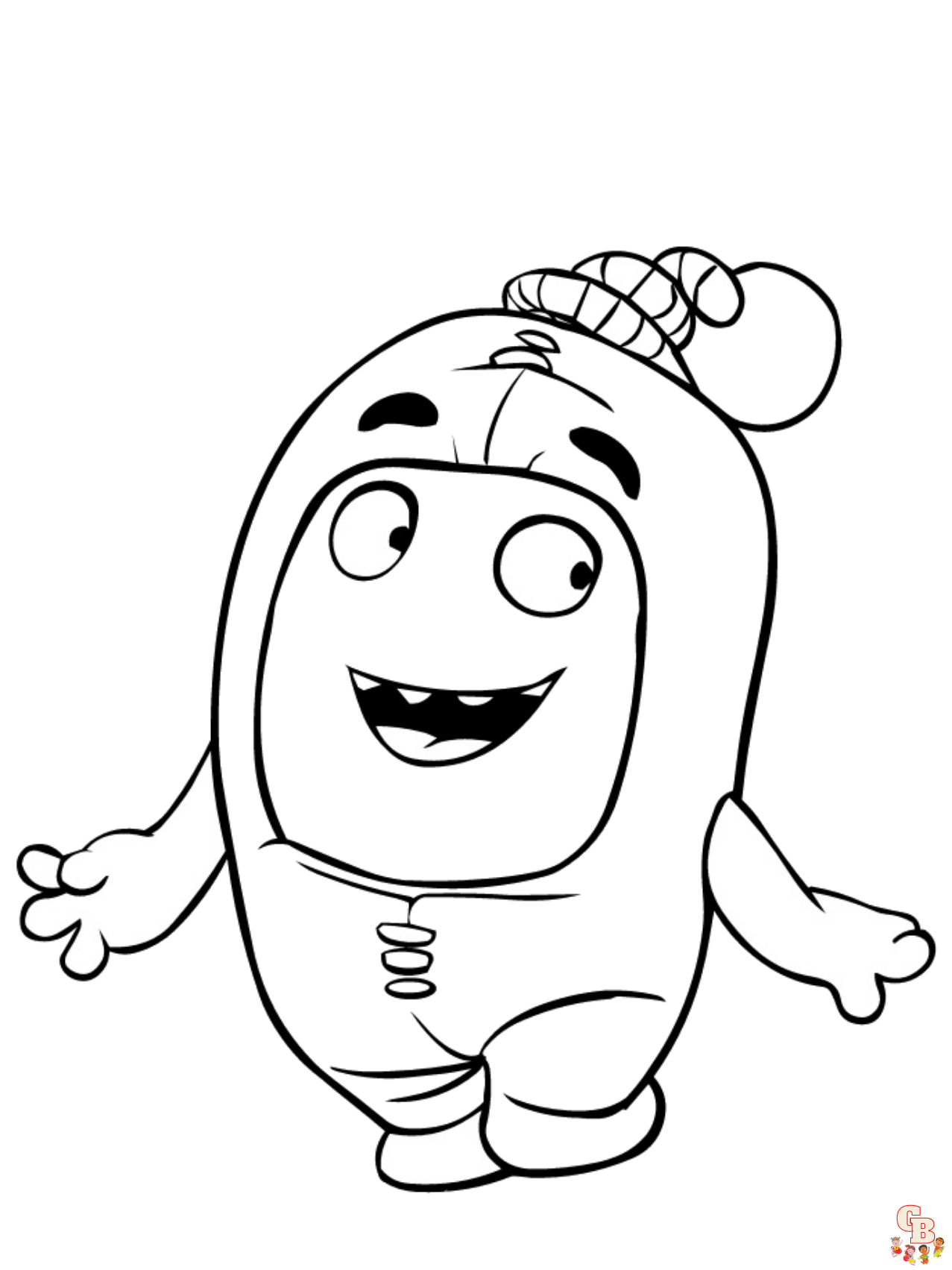 Oddbods Coloring Pages 1