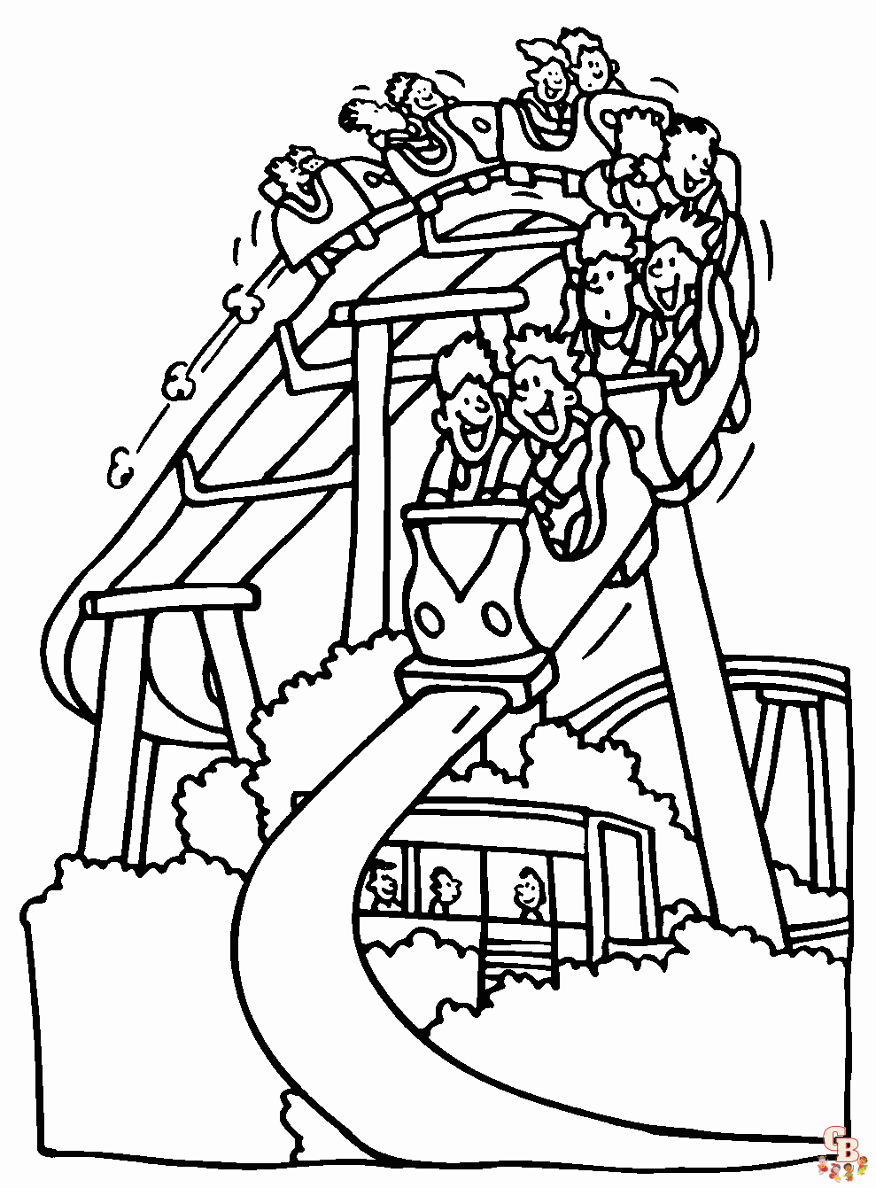 Park Coloring Pages 1