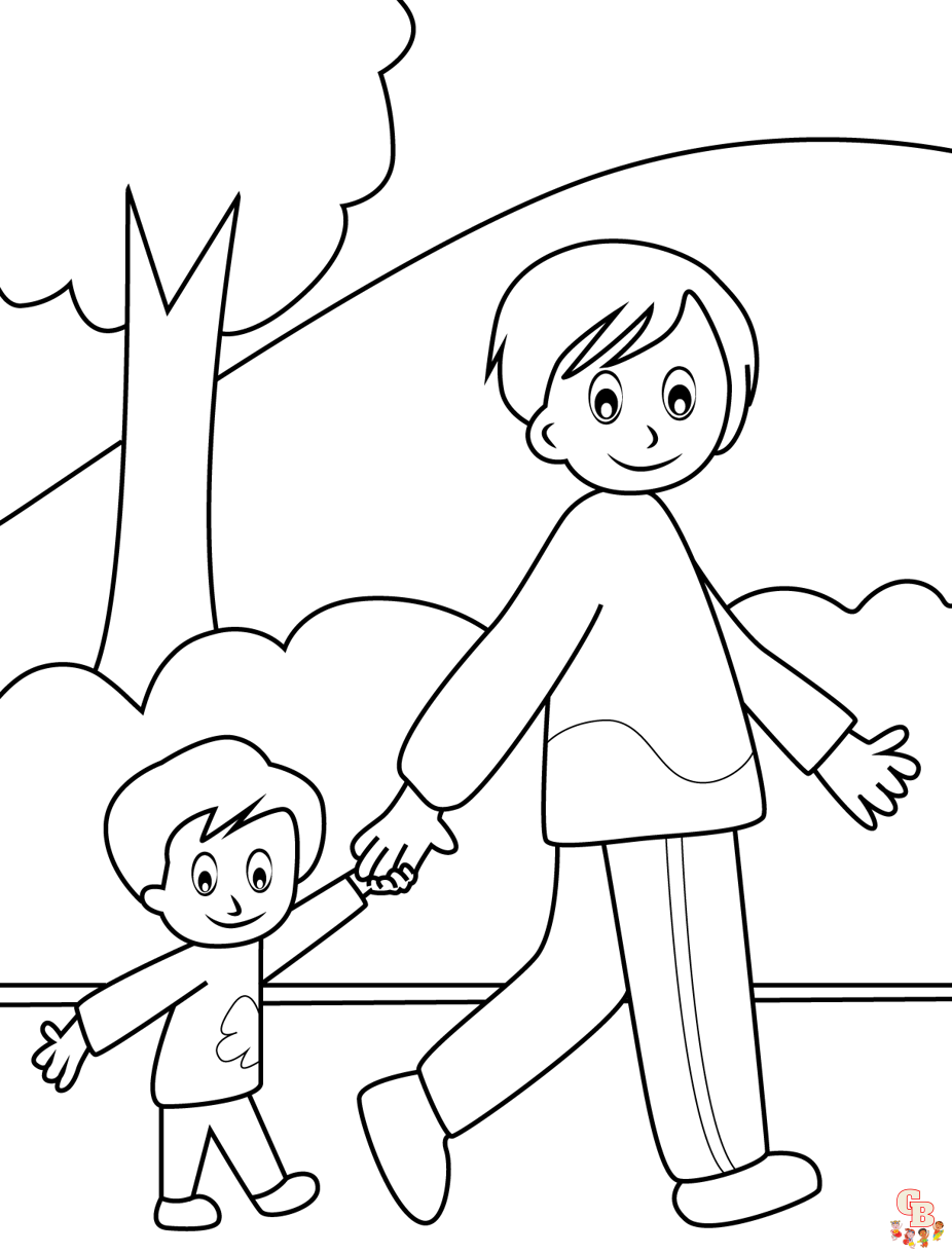 Park Coloring Pages 3