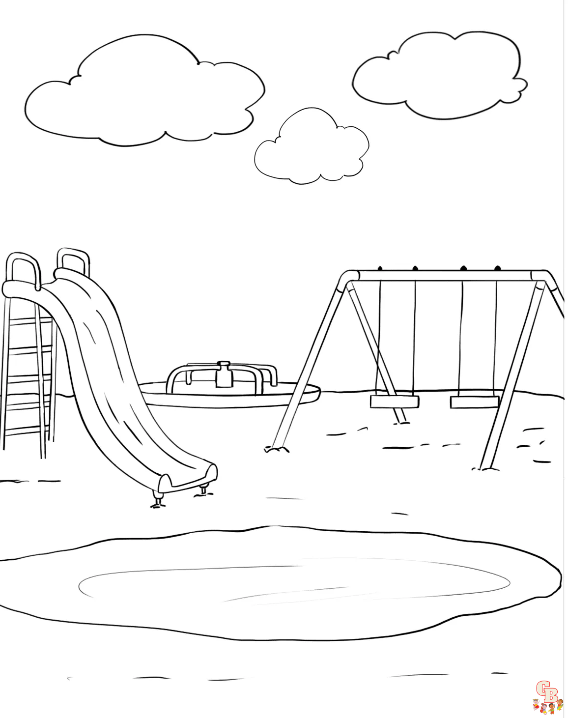 Park Coloring Pages 4