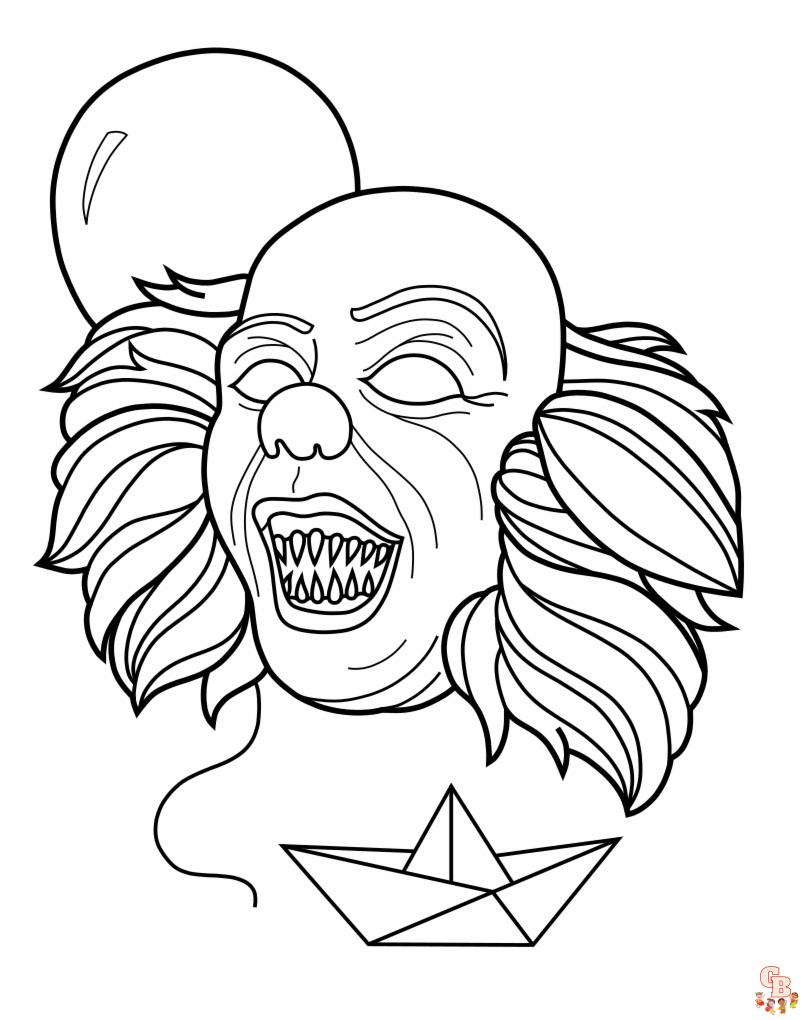 Pennywise Coloring Pages 2