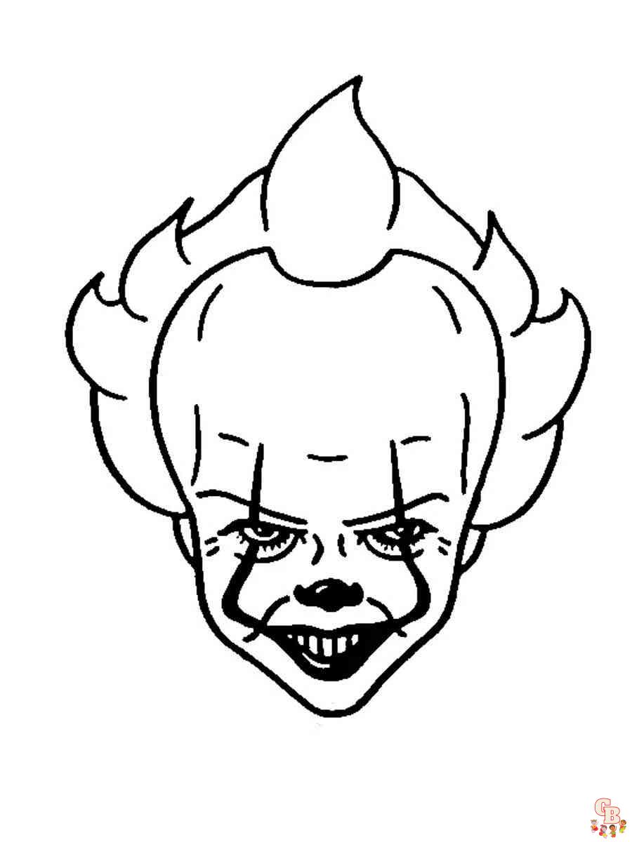 Pennywise Coloring Pages 4