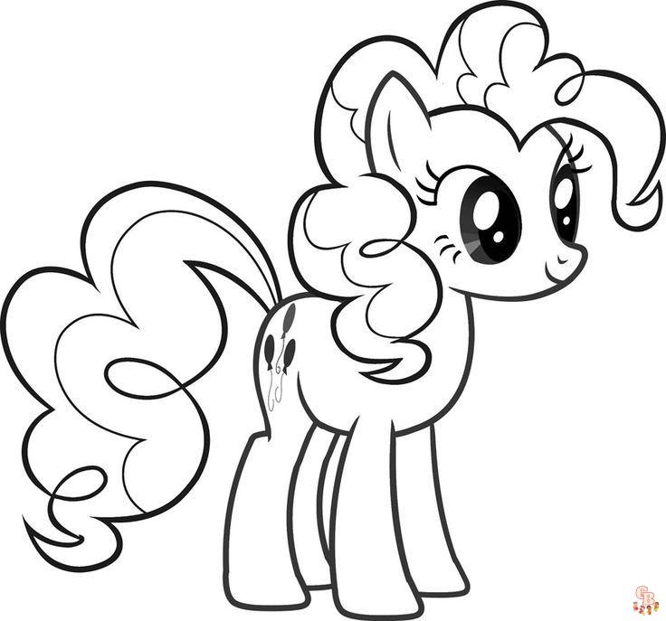 Pinkie Pie Coloring Pages 2