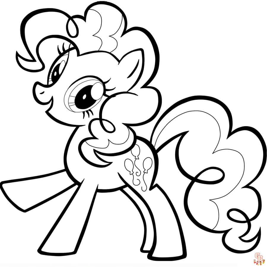 Pinkie Pie Coloring Pages 4