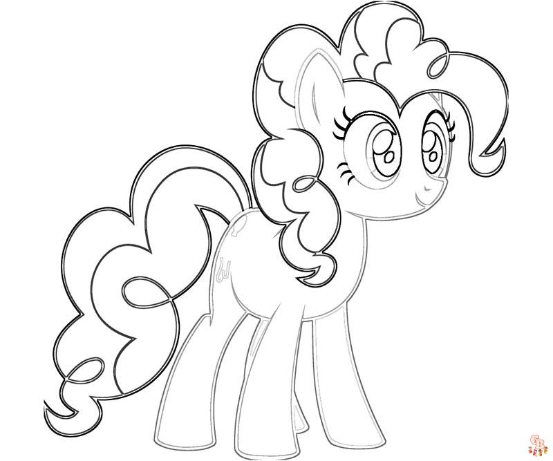 Pinkie Pie Coloring Pages 5