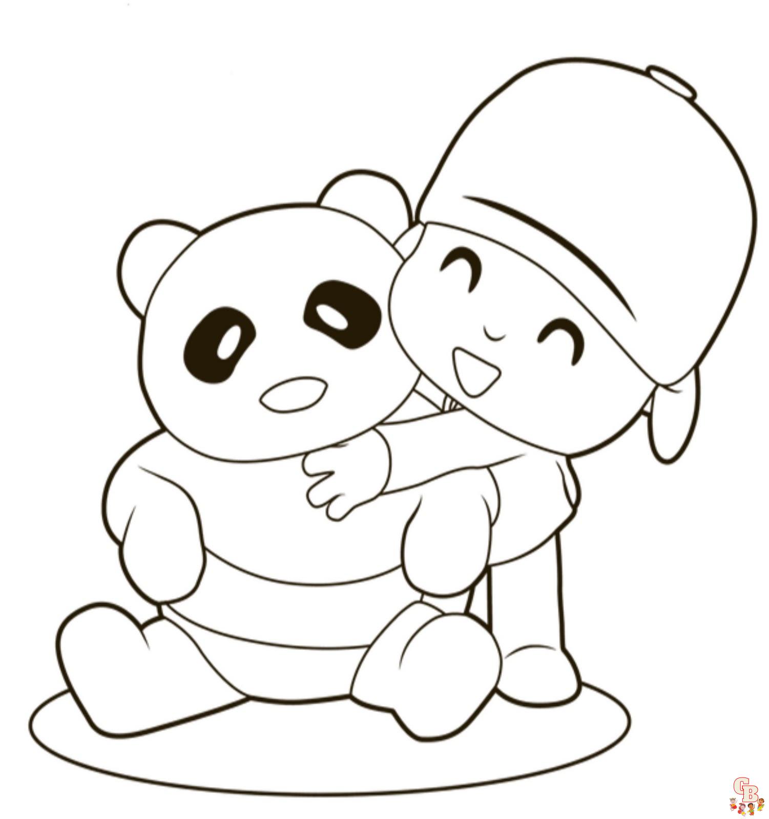 Pocoyo Coloring Pages 6