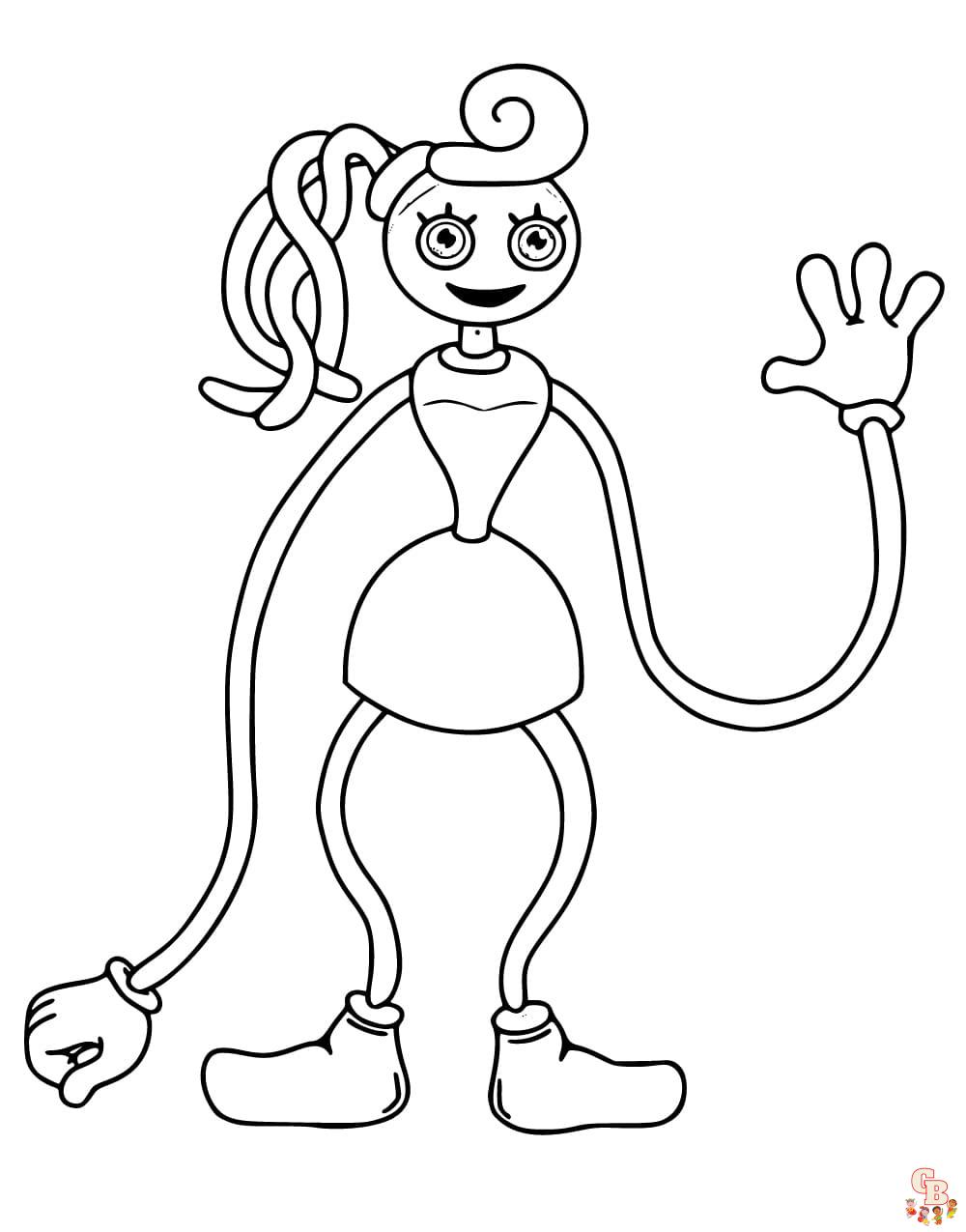 Poppy Playtime Chapter 2 Coloring Pages 2