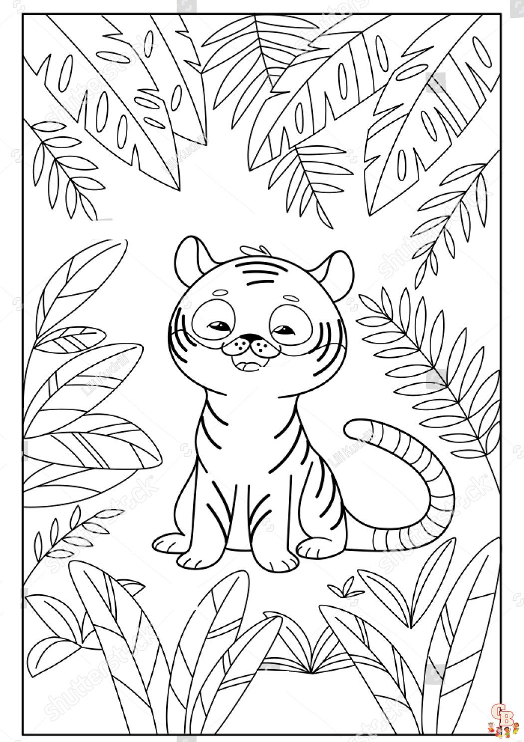 Rainforest Coloring Pages 11