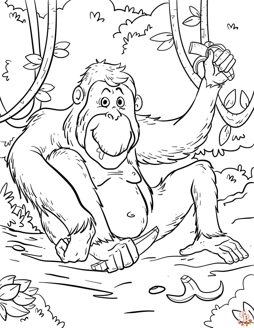 Rainforest Coloring Pages 7