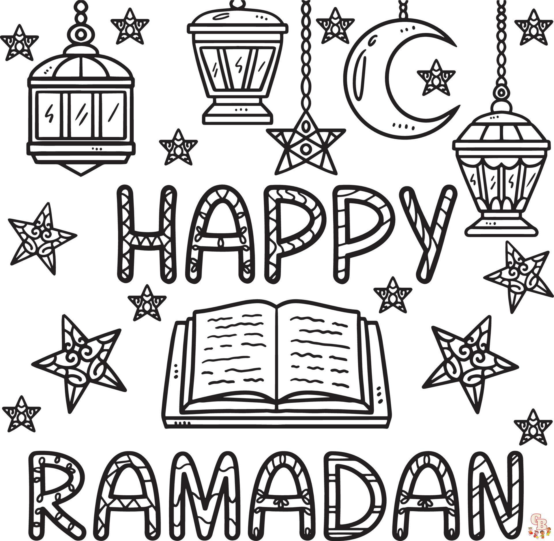 Ramadan Coloring Pages 1