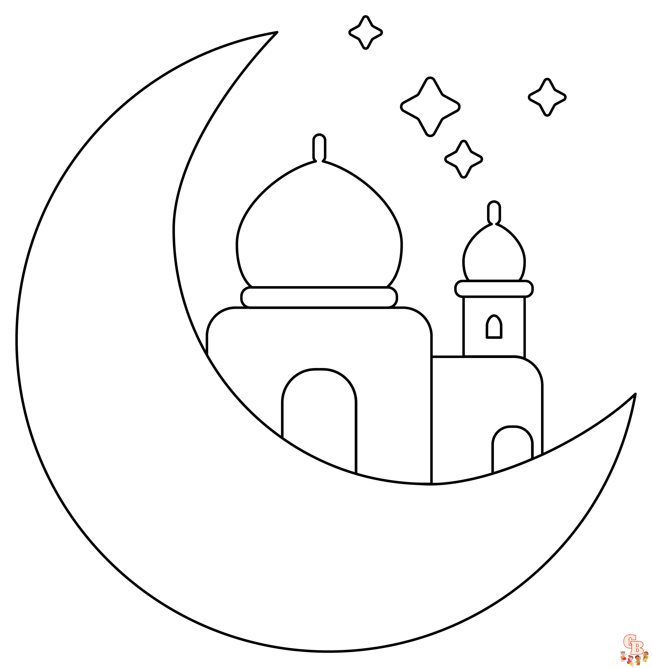 Ramadan Coloring Pages 1