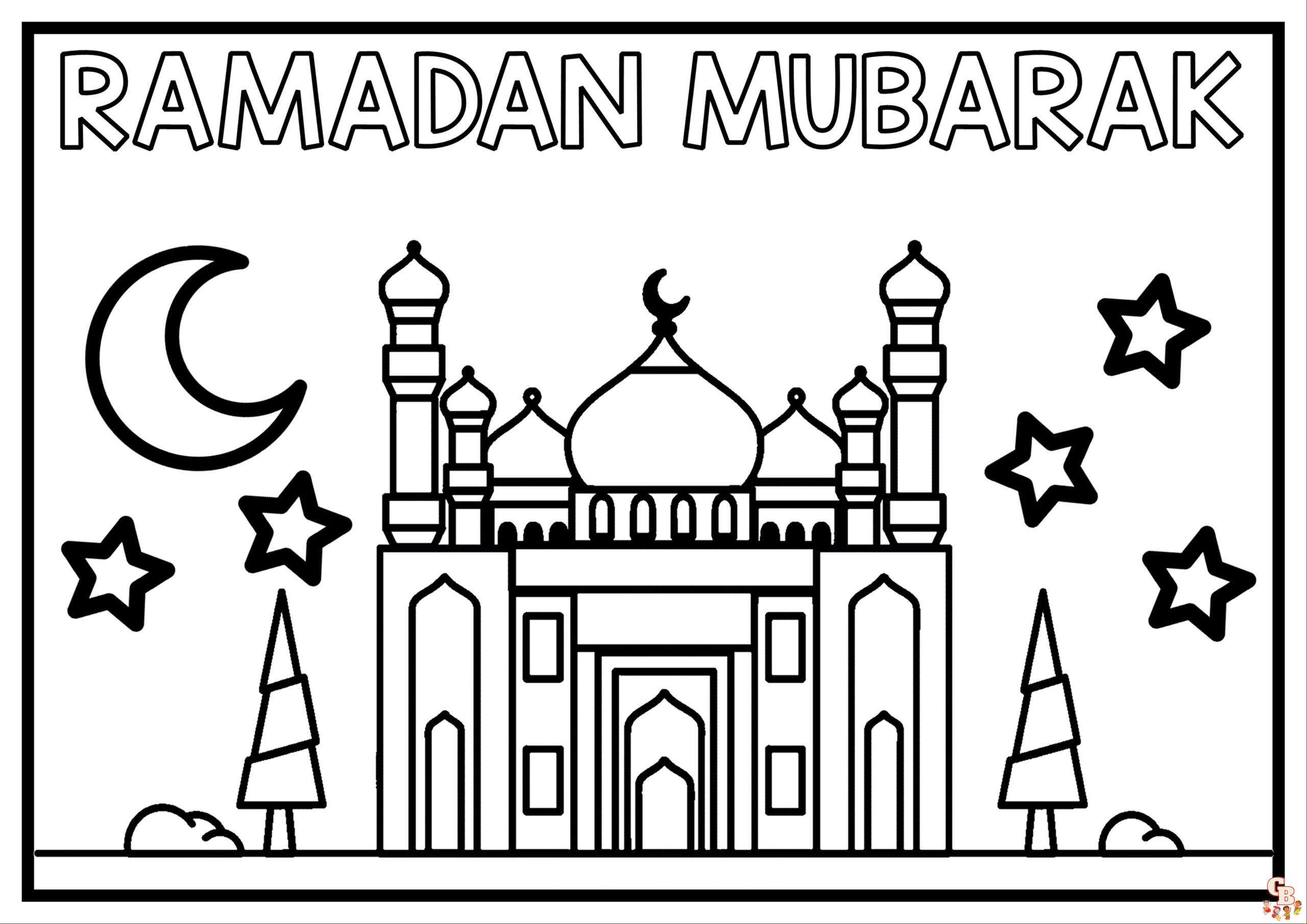 Ramadan Coloring Pages 2