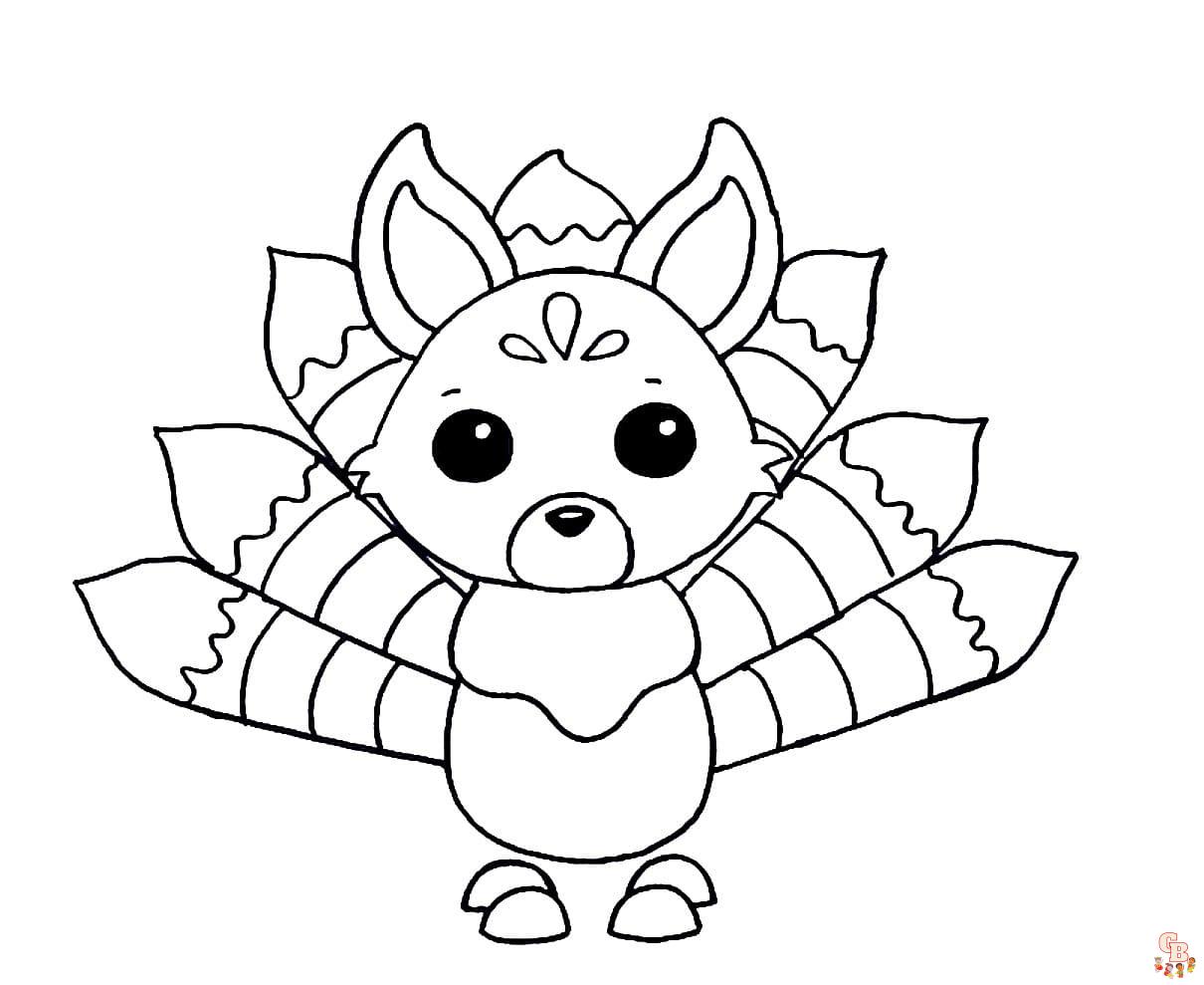 Roblox Adopt Me Coloring Pages 1