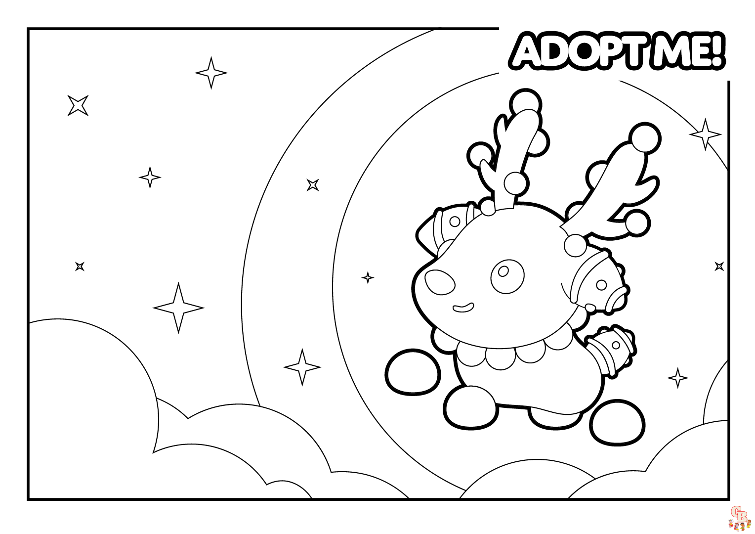 Roblox Adopt Me Coloring Pages 2