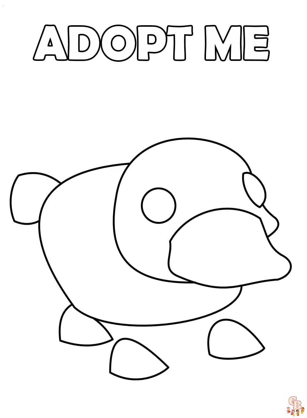 Roblox Adopt Me Coloring Pages 3