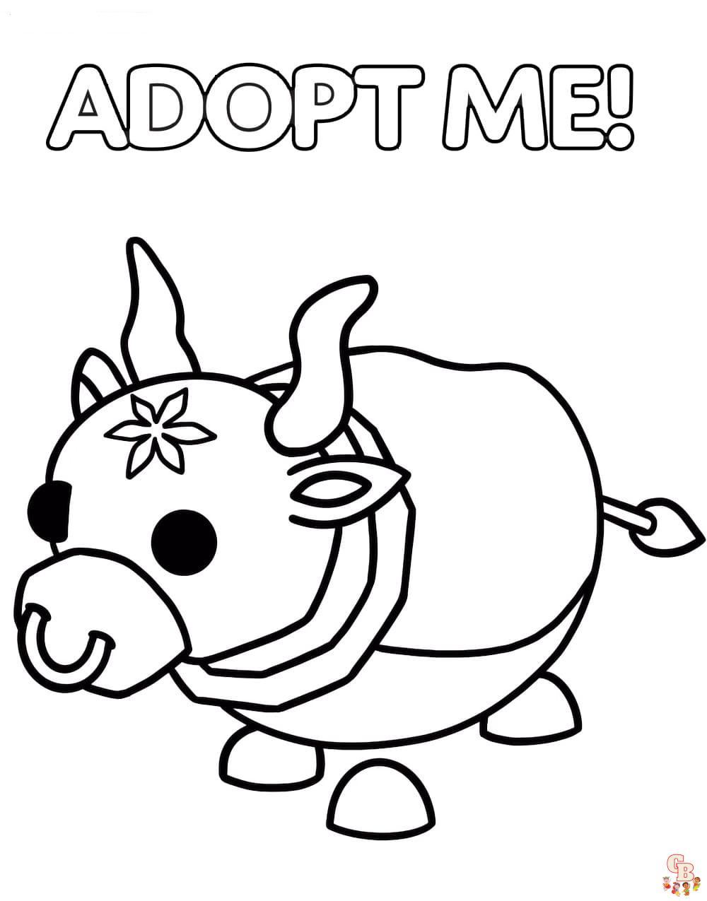 Roblox Adopt Me Coloring Pages 4