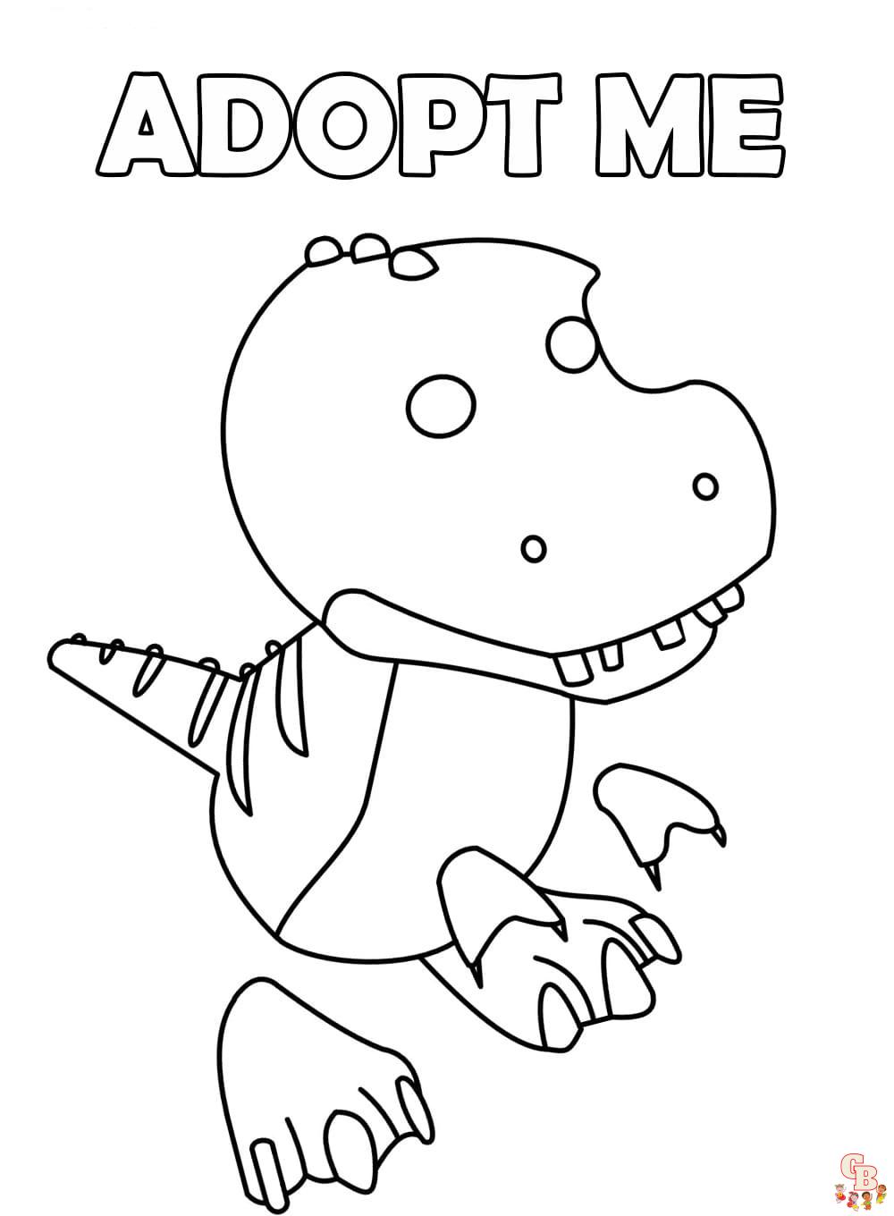 Roblox Adopt Me Coloring Pages 5