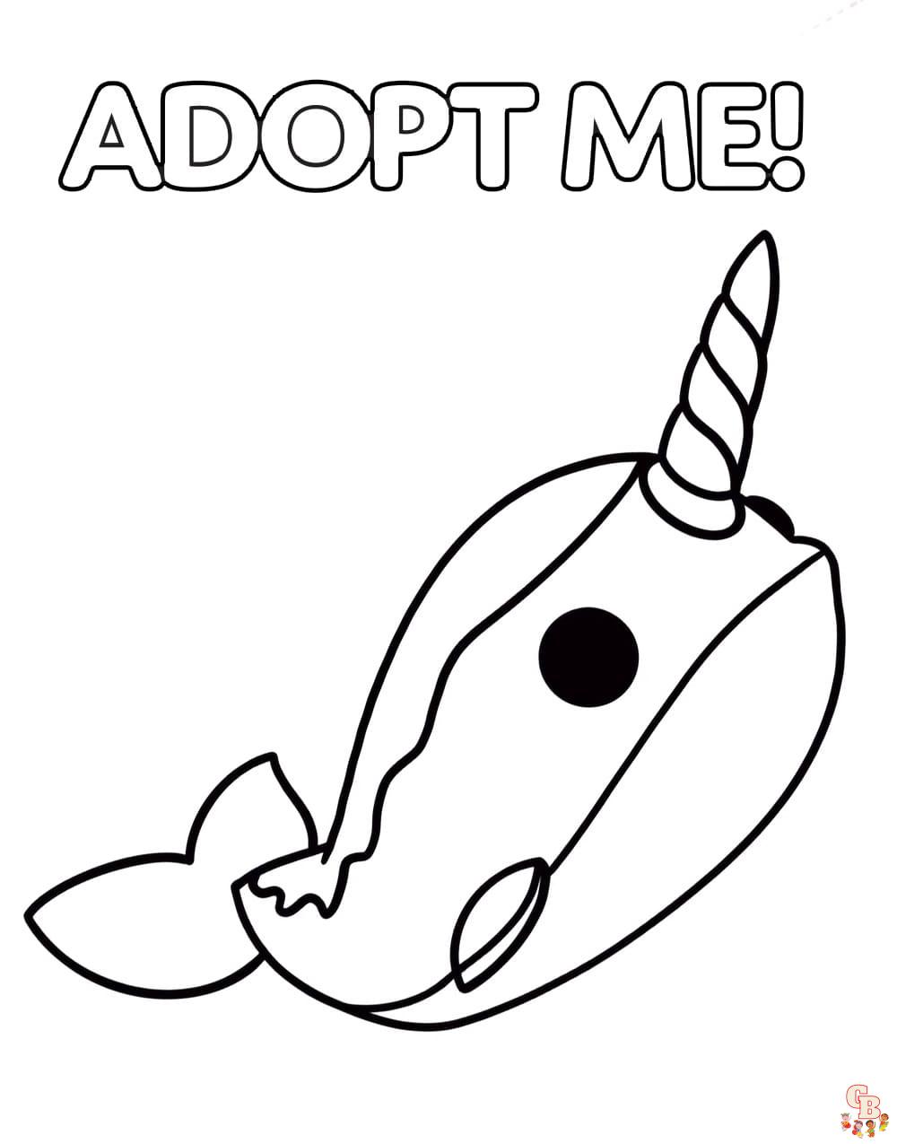 Roblox Adopt Me Coloring Pages 6