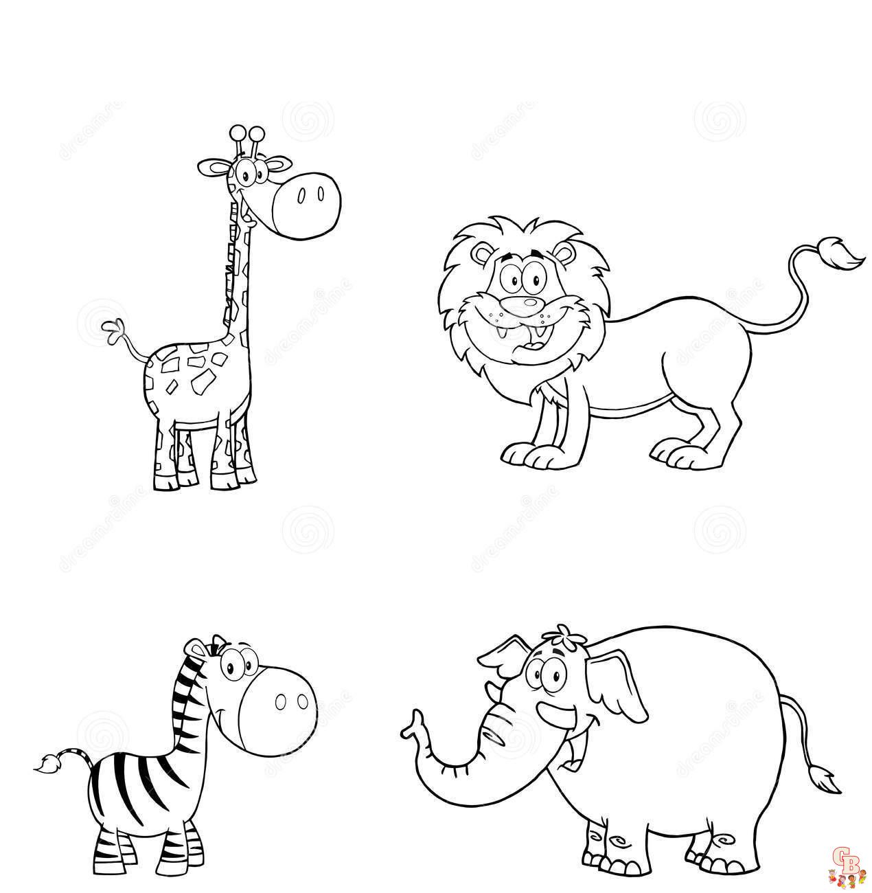 Safari Coloring Pages 6