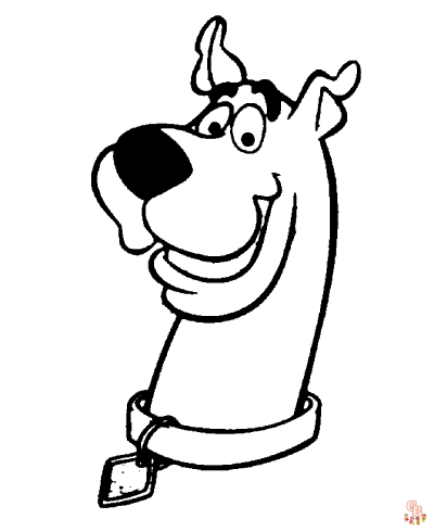 Scooby Doo Coloring Pages 1