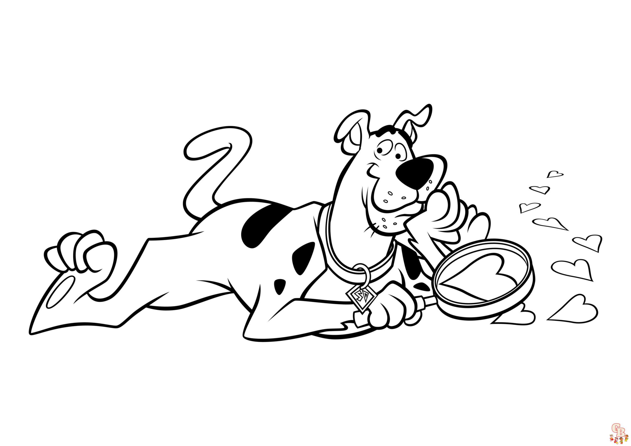 Scooby Doo Coloring Pages 2