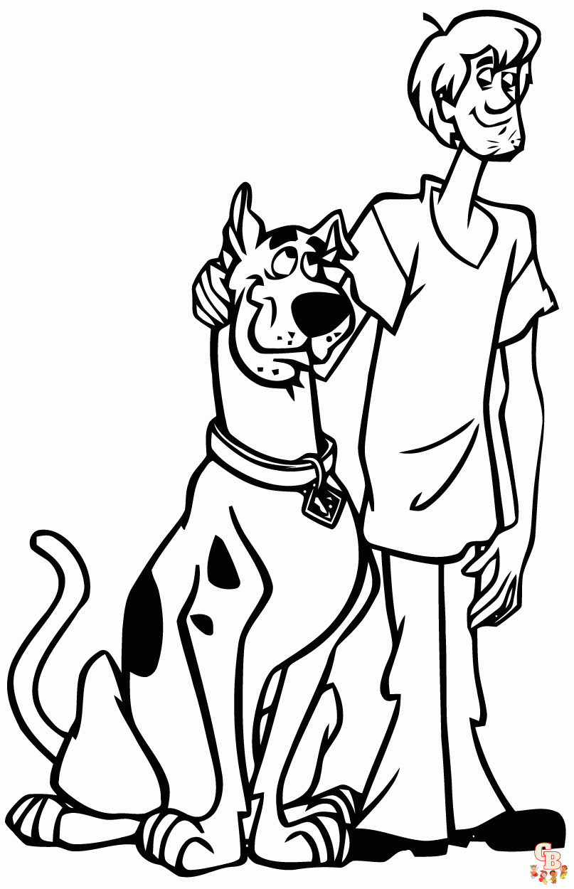 Scooby Doo Coloring Pages 2