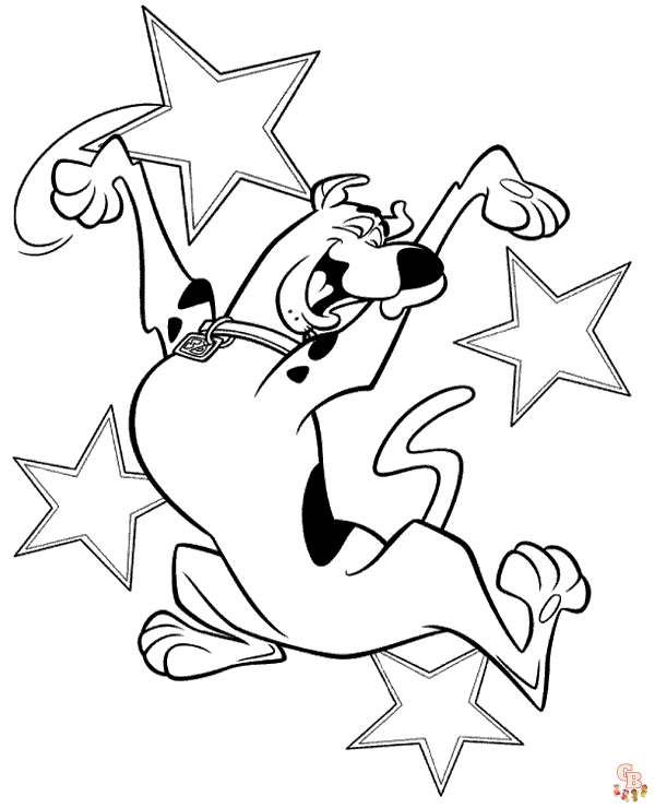 Scooby Doo Coloring Pages 2